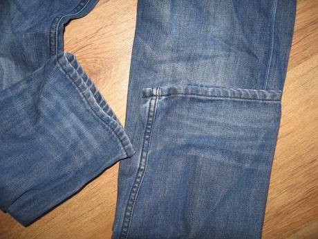 Rifle - regul. pás, voľný strih, h&m,152