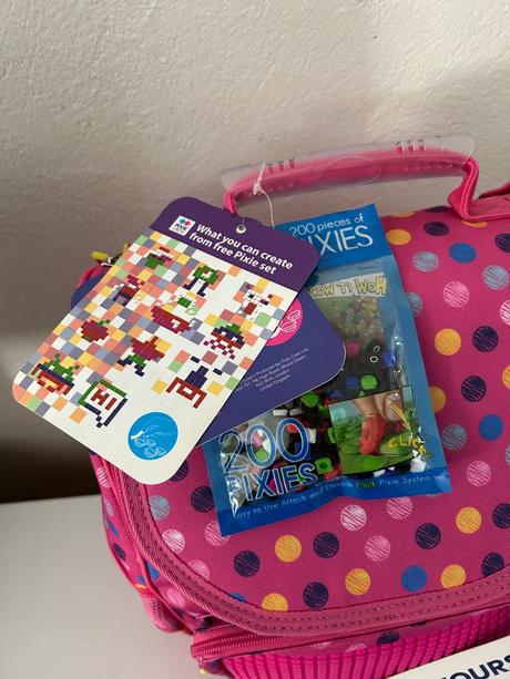 Pixie crew skolska aktovka bubblegums ružová,