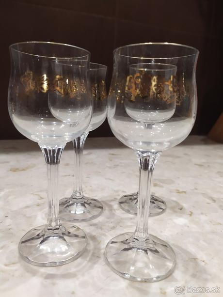Retro poháre na koňak, 