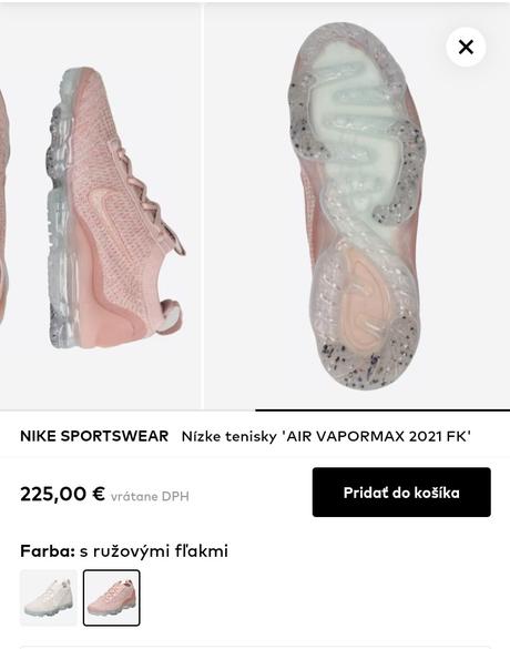 Nike vapormax tenisky botasky topánky, nike,41