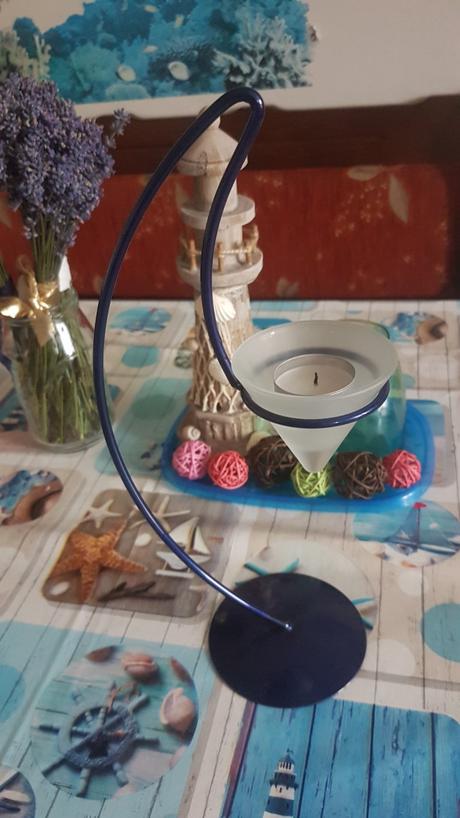 Svietnik/stojan na sviečku mesiac, 