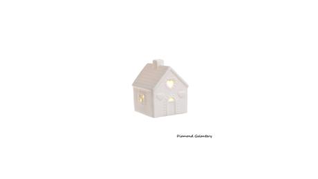 Dekoračný domček - led - 75 mm, 