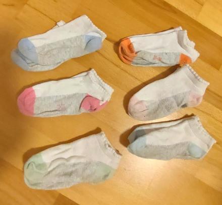 Kotníkové ponožky 7ks, 27