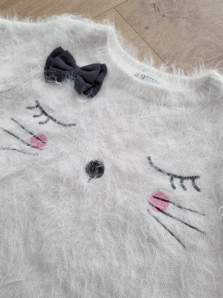 Chlpatý svetrík 110/116, h&m,110