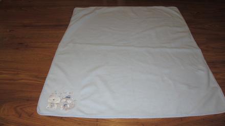 Tenká deka so zimným motívom,