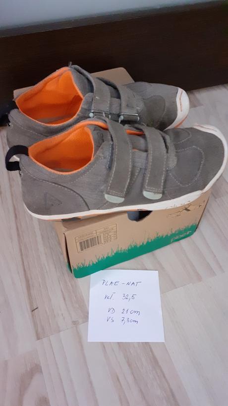 Kozene tenisky/topanky plae nat, 32