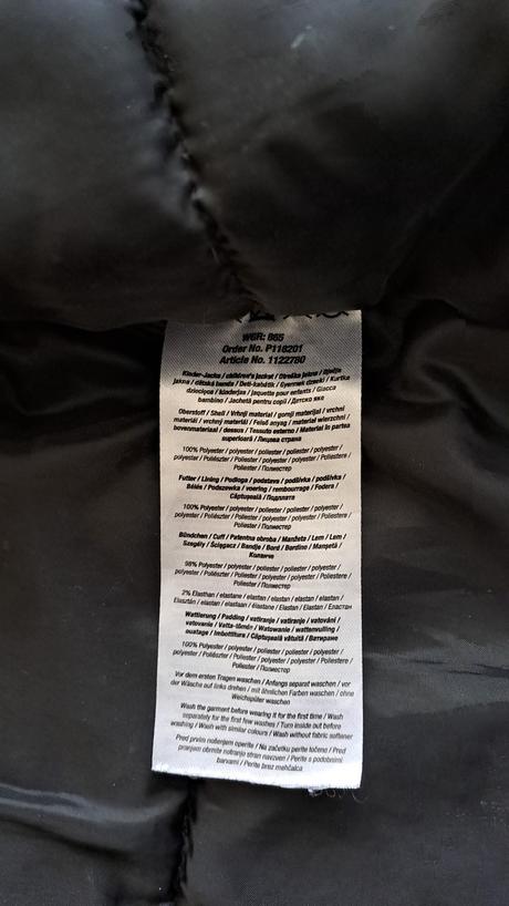 Zimná bunda parka, 140