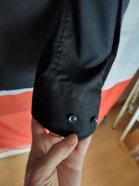 Košeľa čierna ako uhoľ, l