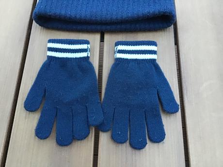 Lindex ciapka s brmbolcom a rukavice 56-58cm, lindex,152