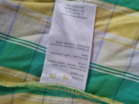 Žlto-zeleno-biela košeľa lerros veľ. 38, 38