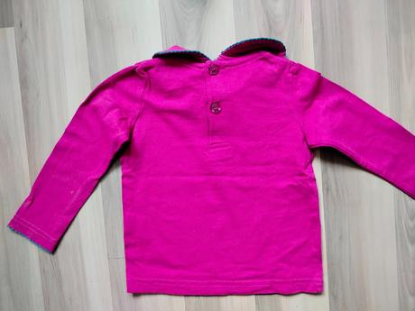 Dievčenské tričko s dlhým rukávom, 80