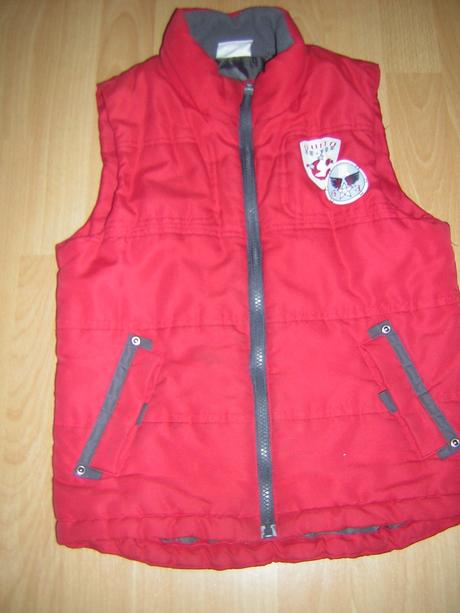 Teplá vesta vel. 122 zn. dopodopo, dopodopo,122