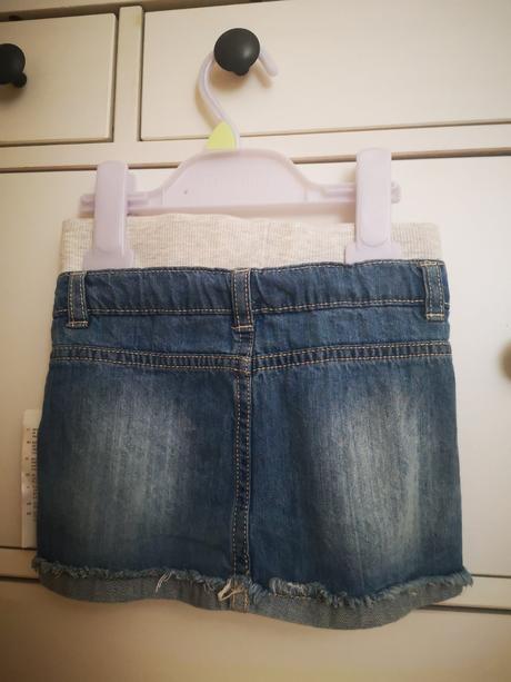 Riflová sukňa, dopodopo,80