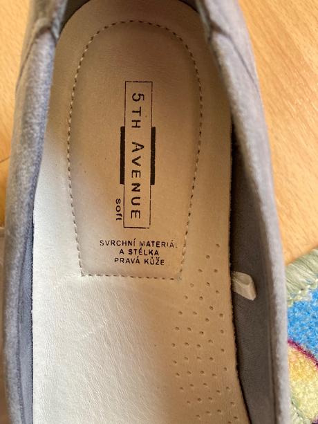 Topánky klinové 5th avenue, 38