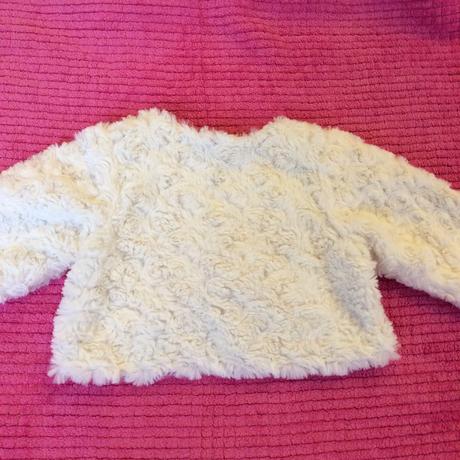 Pekný biely kožuštek, lindex,68