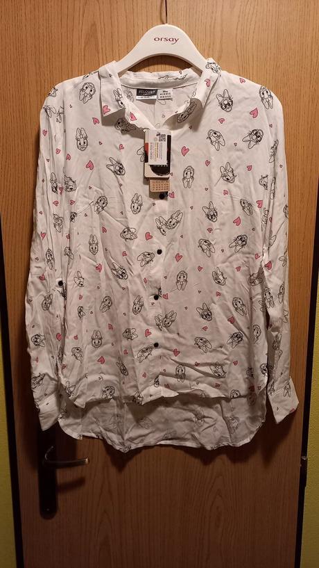 Košeľa nová s daisy káčerkou vel.42, pepco,xl