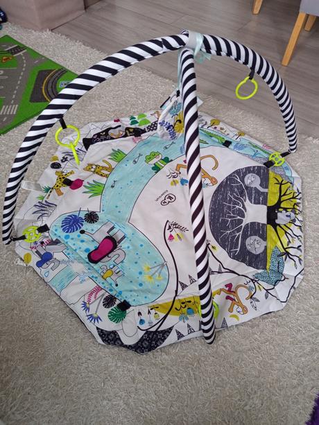 Kinderkraft smartplay hracia podlozka pre babatko, 