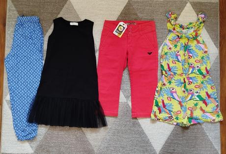 Balík letného oblečenia veľkosť 134, 122–134