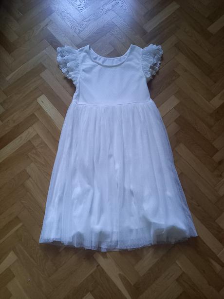 Šaty 1x použité, next,164