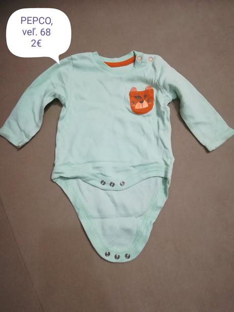 Body-dlhý rukáv, h&m,56