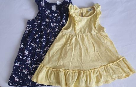 Balik letného oblečenia pre dievčatko v. 80-86, 86–98