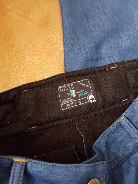 Detské zimné nohavice uni, authority,140