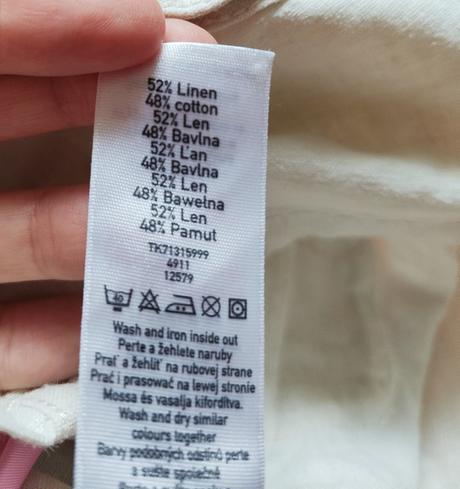 Ľanová suknička, cherokee,80