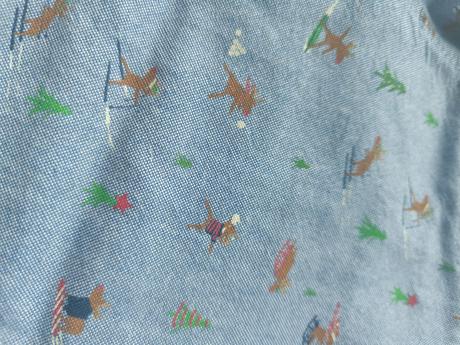 Košeľa s motívom vianoce/zimy, 110