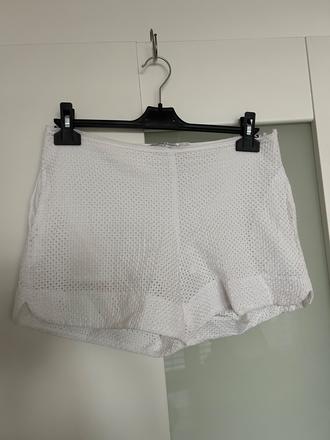Biele šortky brigitte bardot, 38