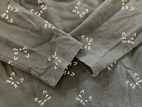 Mačičkové tričko, h&m,92