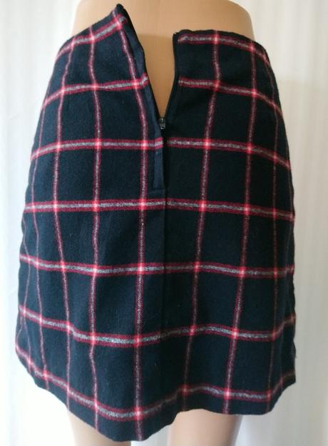 Dámska čierno červená károvaná sukňa, atmosphere, atmosphere,xs