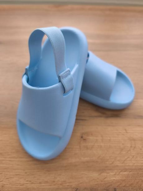 Modré chlapčenské šľapky, pepco,27