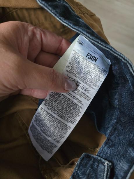 Hnede nohavice, fishbone,xl