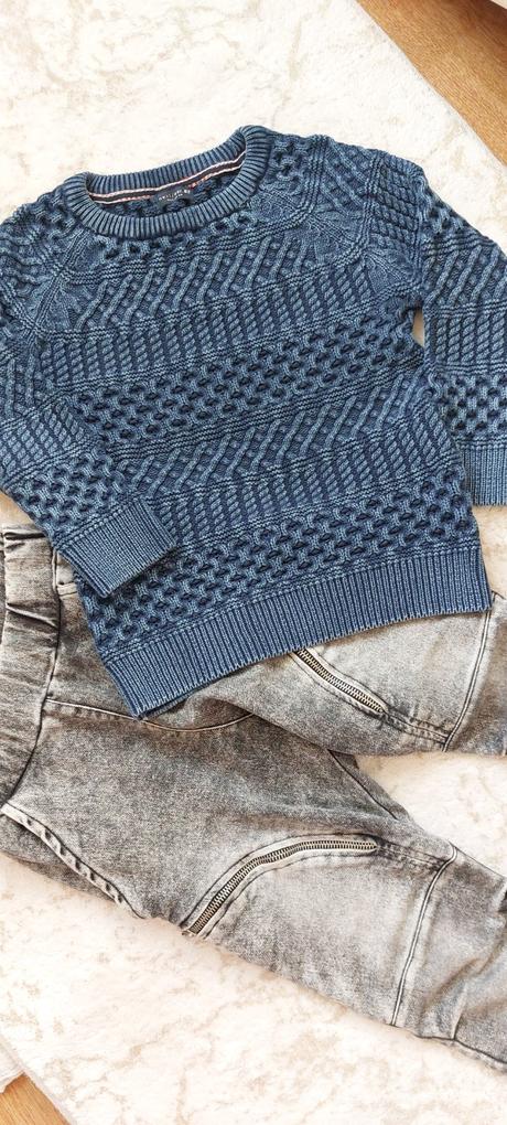 Svetrík denim next, next,116