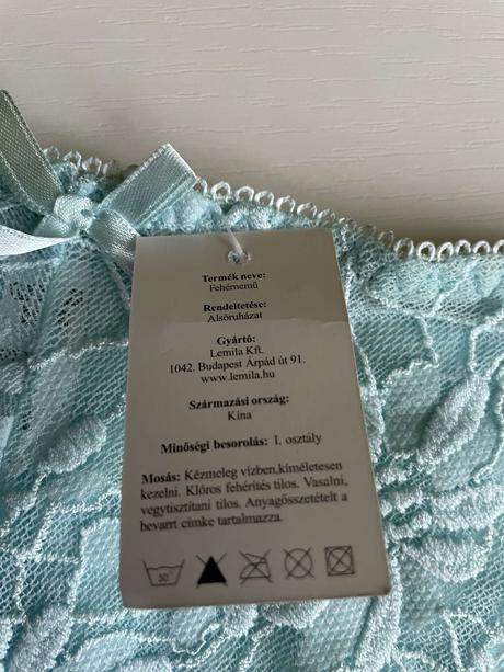 Dámske nohavičky nové bledomodré lemila č.l, lemila,l