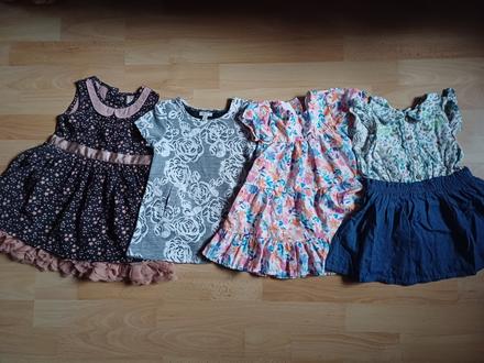 4x nadherne šaty v.80, next,80