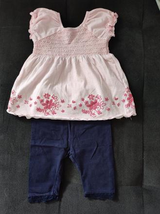 Tričko+capri legíny veľ.80, dopodopo,80