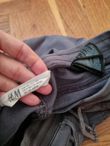 Chlapčenské rifle, h&m,140