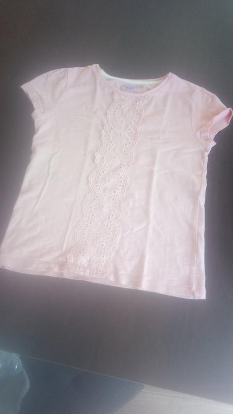 Tricko s krajkou ako nove, f&f,116