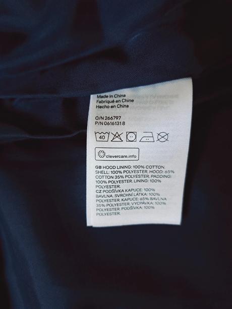 Set h&m - zateplená vesta a nohavice, h&m,86