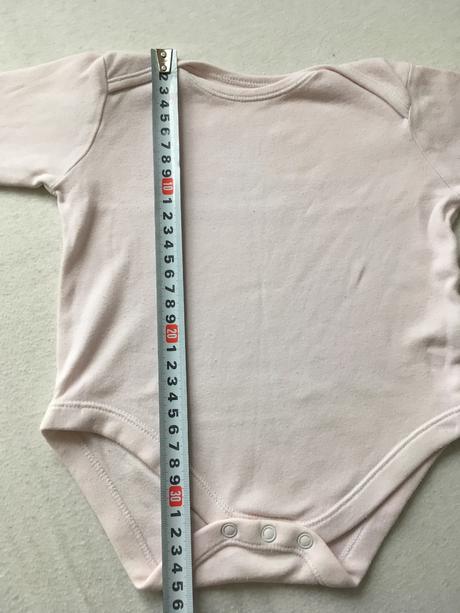 Ružové body s dlhým rukavom 2-4 mesiace, 62