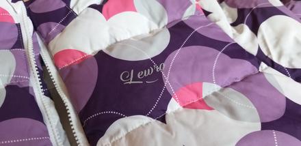 Dievčenská vetrovka na zimu 152/158, lewro,158