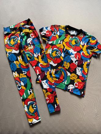 Súprava tričko a legíny, adidas,152