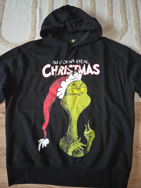 Vianočná mikina xl grinch, c&a,xl