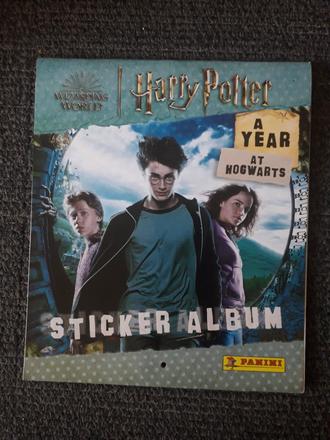 Harry potter nálepkový album kalendár, 