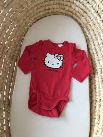 Body pre dievčatko hello kitty, h&m,62