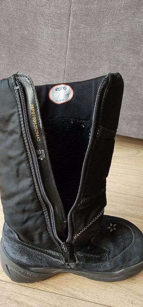 Čižmy na zimu zn. ecco, veľkosť 28, super stav, ecco,28