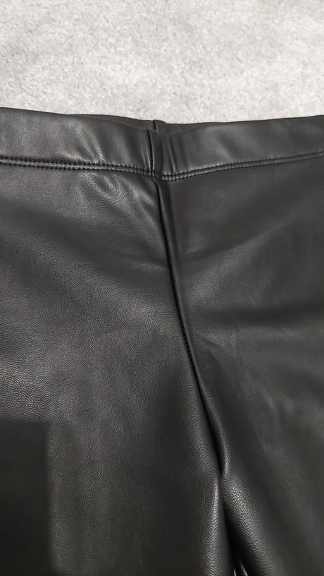 Koženkové legíny h&m, h&m,128