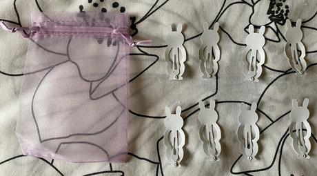 Sponky - pukačky - 8ks + taštička, 