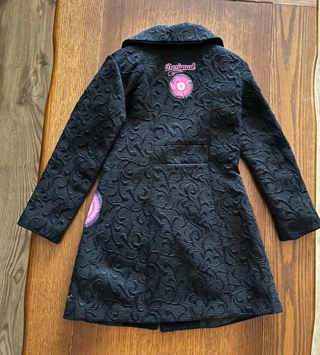 Luxusný kabátik desigual s mandalami 5/6 rokov, desigual,116
